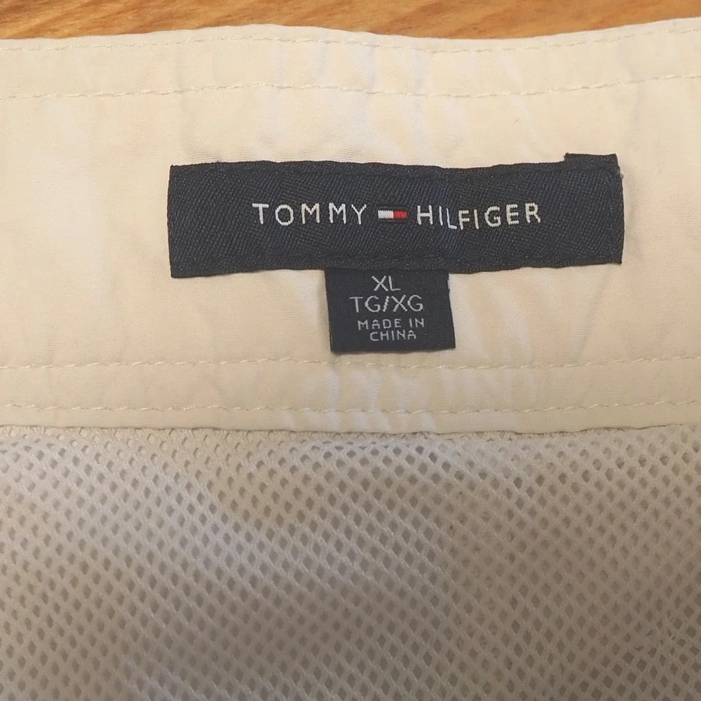 Tommy Hilfiger Mens Swim Trunks Sz XL Retro Nautica Flag Shorts